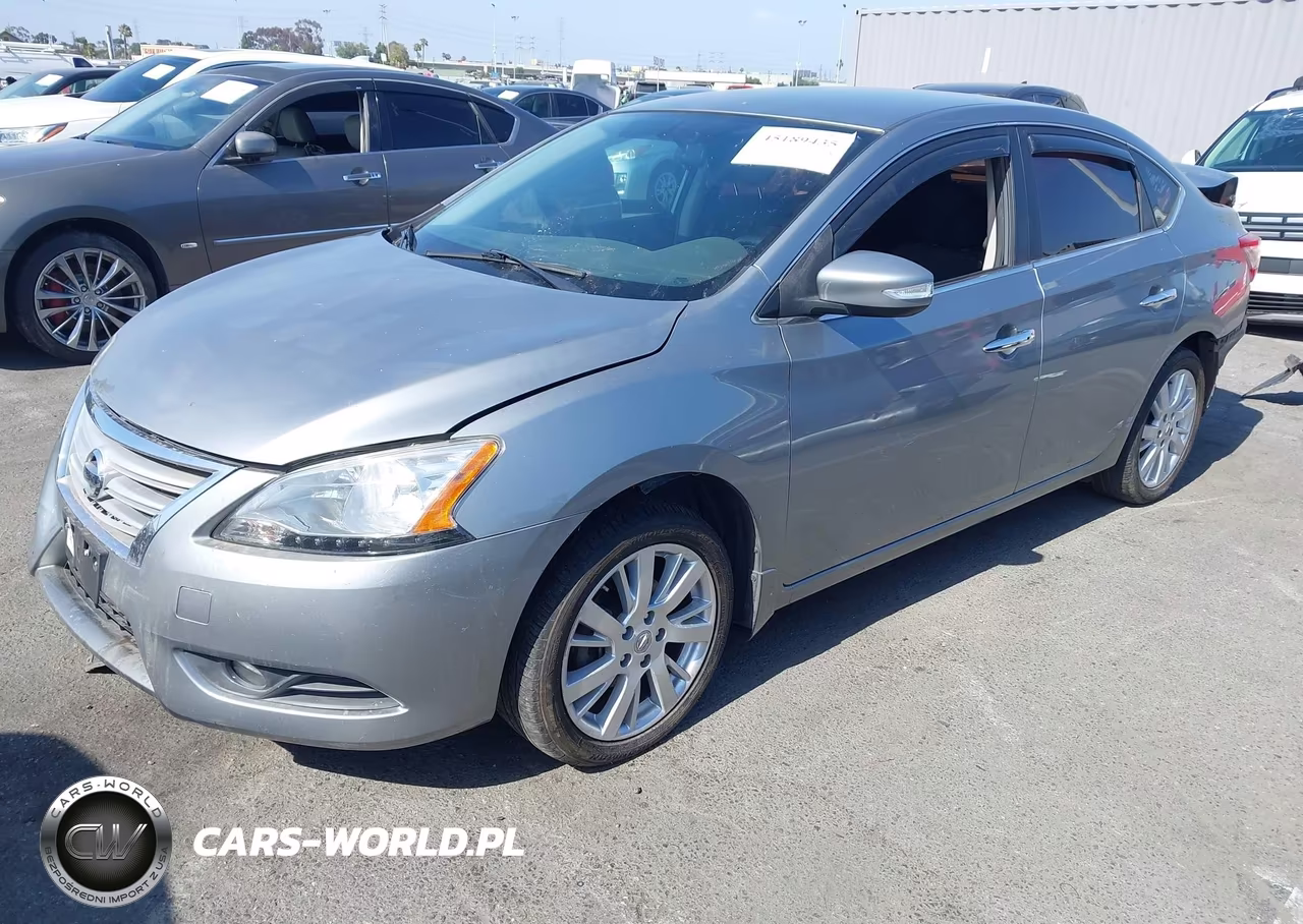 2014 NISSAN SENTRA SL VIN:3N1AB7AP5EY319090 - 2