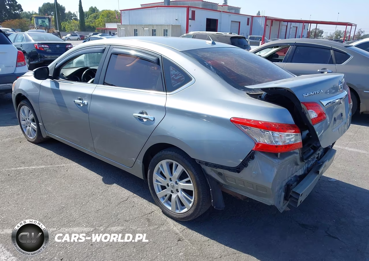 2014 NISSAN SENTRA SL VIN:3N1AB7AP5EY319090 - 3