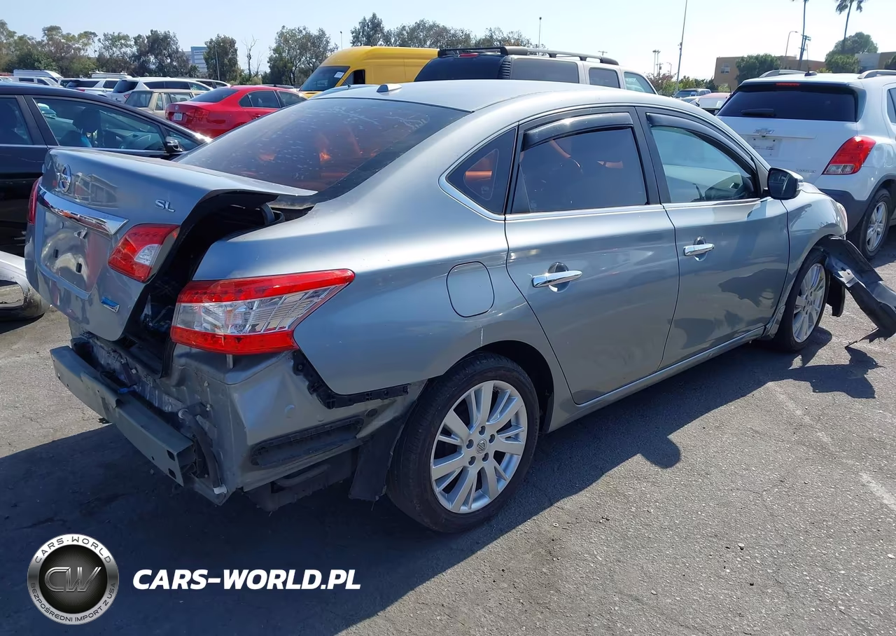 2014 NISSAN SENTRA SL VIN:3N1AB7AP5EY319090 - 4