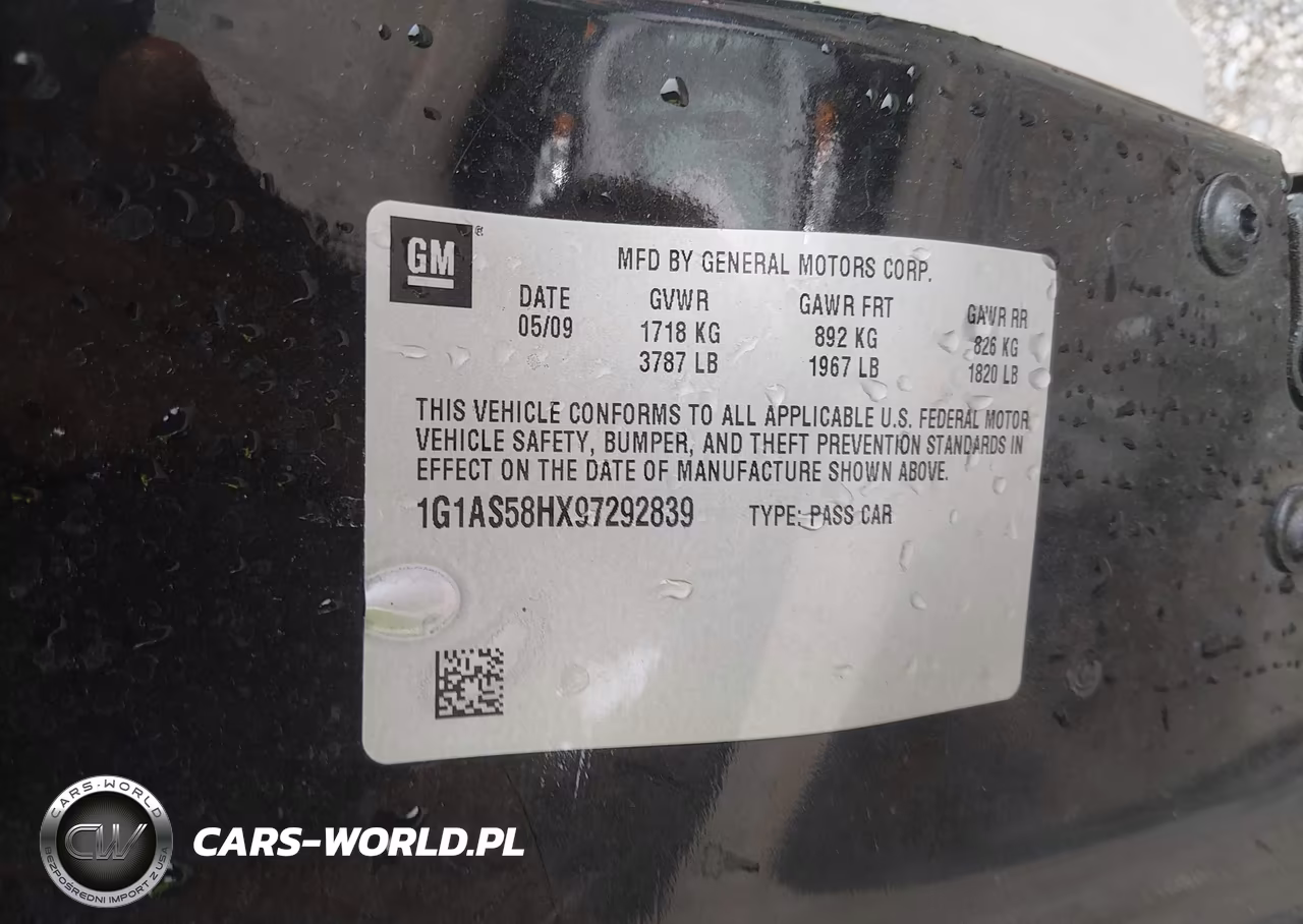 2009 Chevrolet Cobalt Ls VIN:1G1AS58HX97292839 - 9
