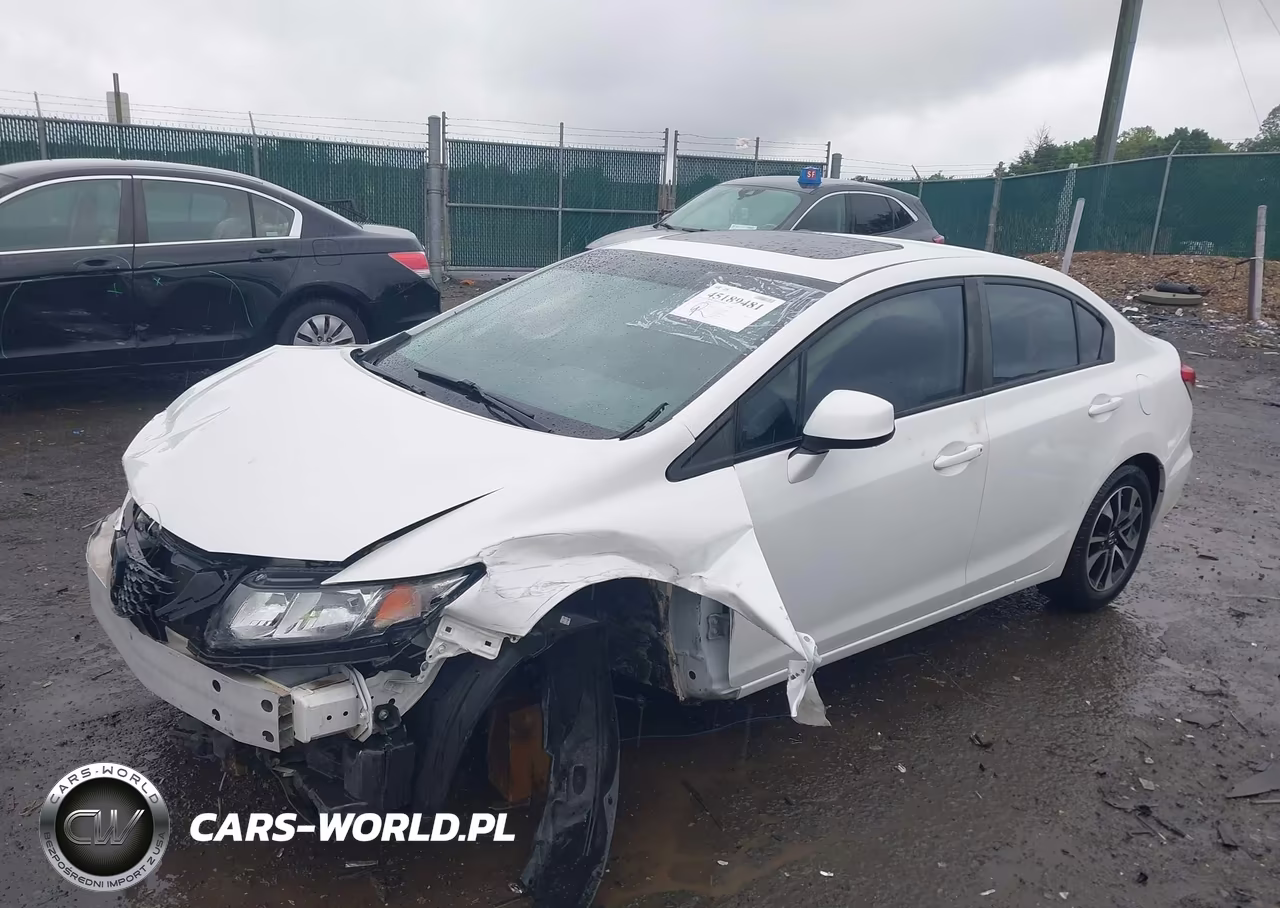 2013 Honda Civic Ex-L VIN:19XFB2F94DE258881 - 2