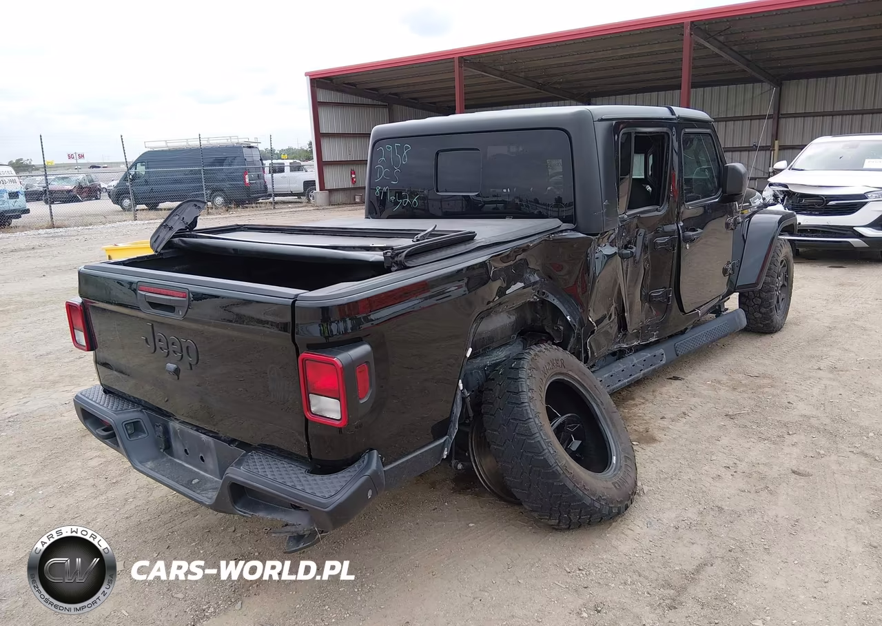 2021 Jeep Gladiator Willys Sport 4X4 VIN:1C6HJTAG4ML519514 - 4