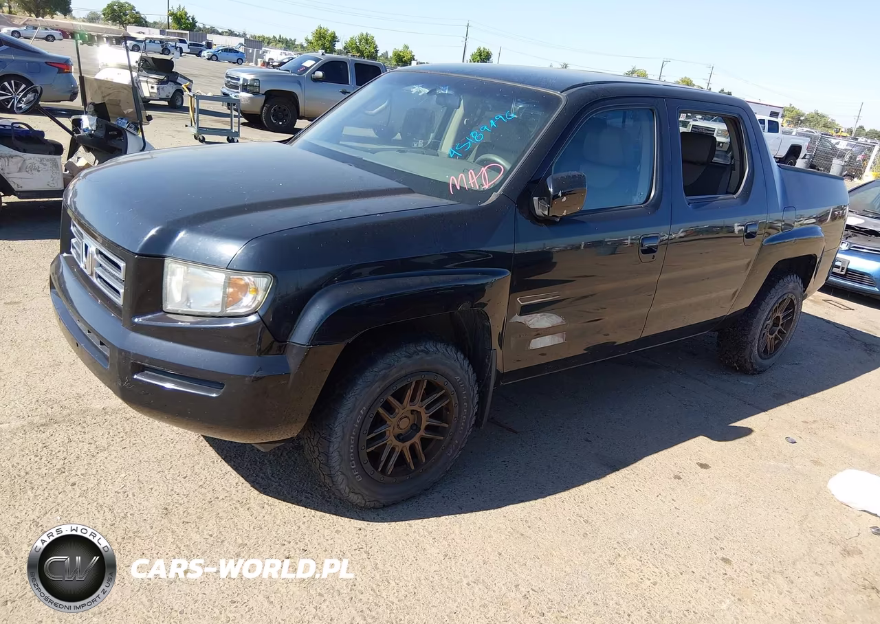 2006 Honda Ridgeline Rts VIN:2HJYK16496H531145 - 2