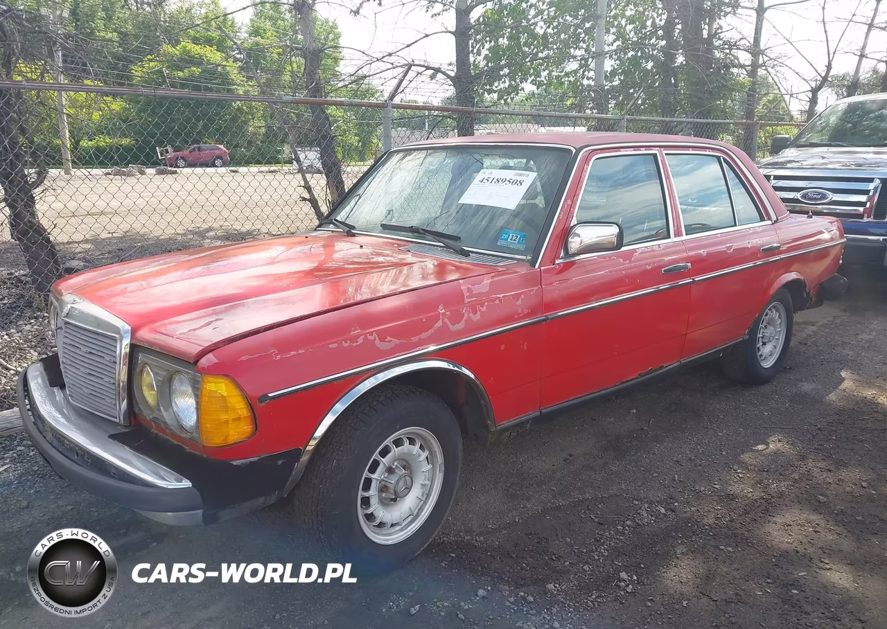 1985 Mercedes-Benz 300 Dt VIN:WDBAB33CXFA245413 - 2