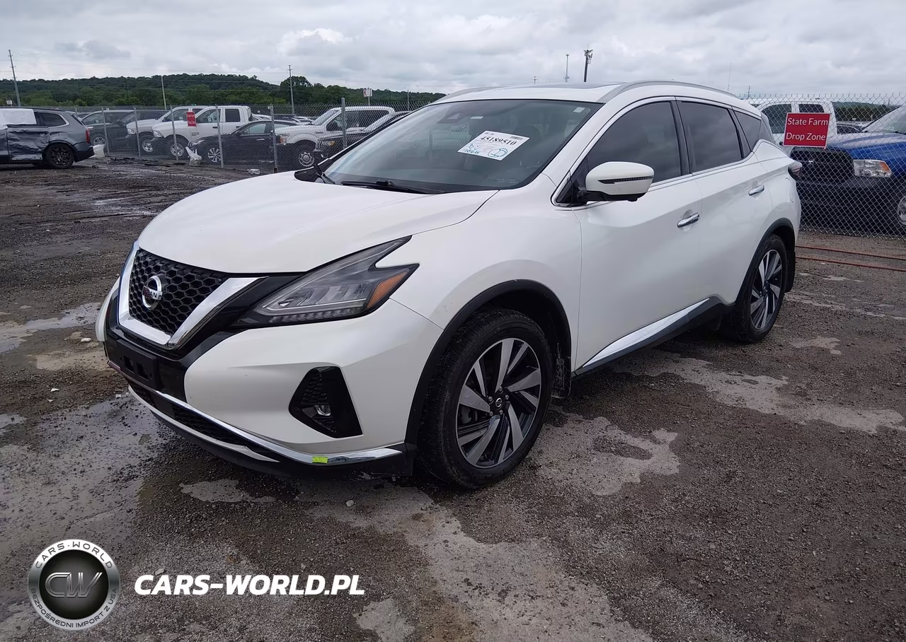 2019 Nissan Murano Sl VIN:5N1AZ2MJ2KN111725 - 2