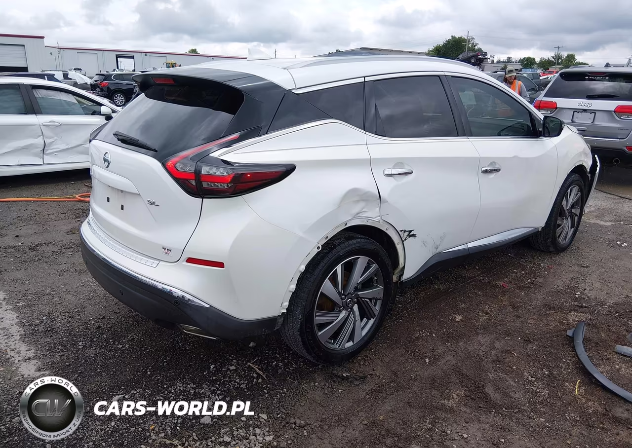 2019 Nissan Murano Sl VIN:5N1AZ2MJ2KN111725 - 4