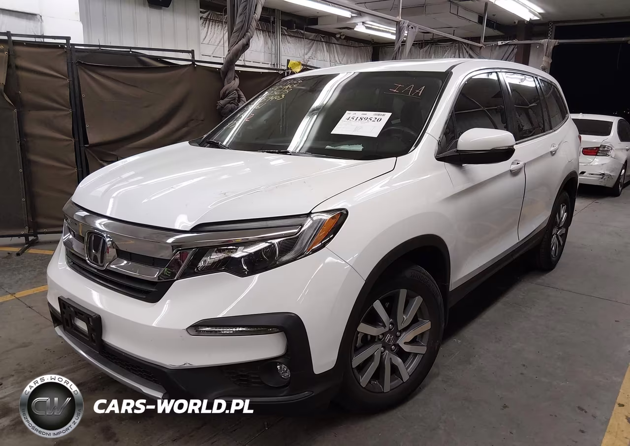 2021 Honda Pilot 2Wd Ex-L VIN:5FNYF5H50MB025678 - 2