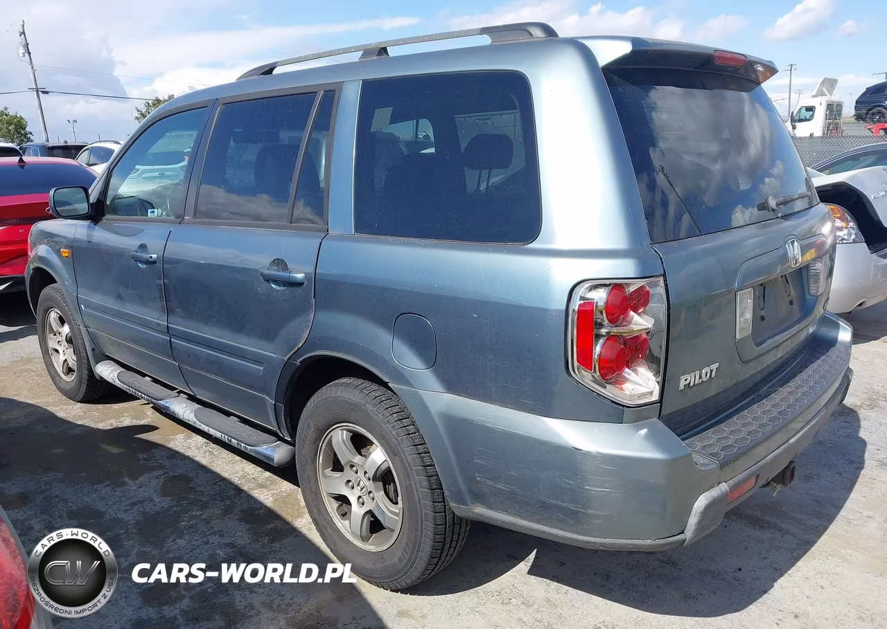 2006 Honda Pilot Ex VIN:2HKYF18606H542131 - 3