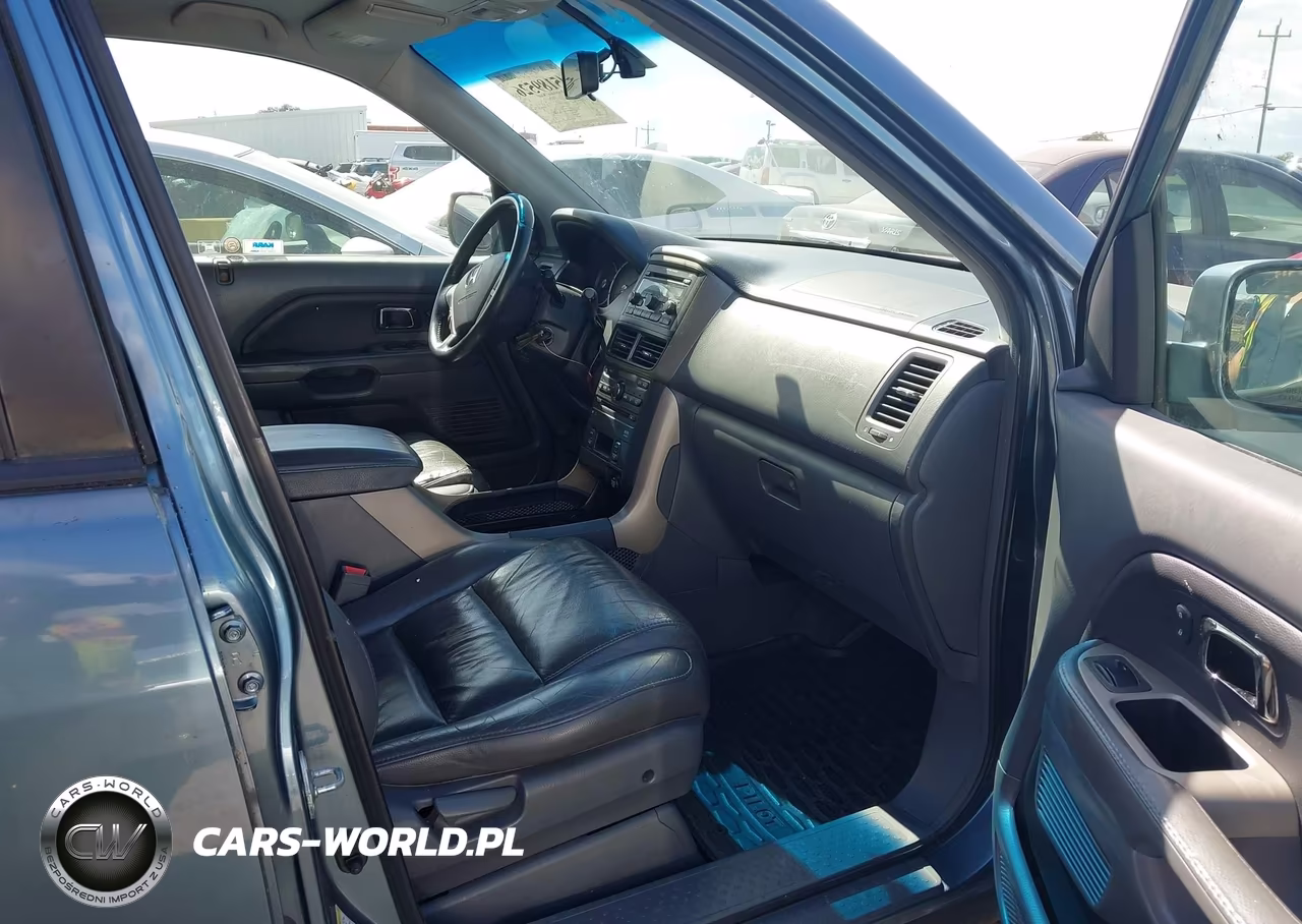 2006 Honda Pilot Ex VIN:2HKYF18606H542131 - 5