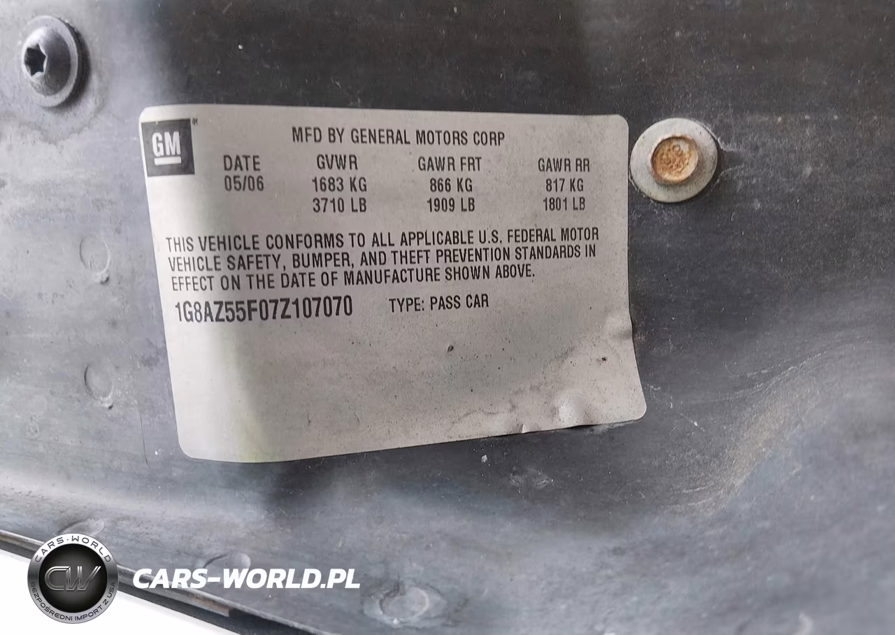 2007 Saturn Ion 2 VIN:1G8AZ55F07Z107070 - 9