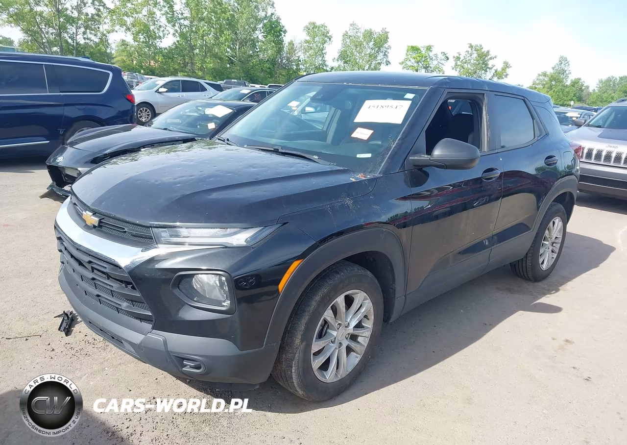 2021 Chevrolet Trailblazer Fwd Ls VIN:KL79MMS23MB127351 - 2