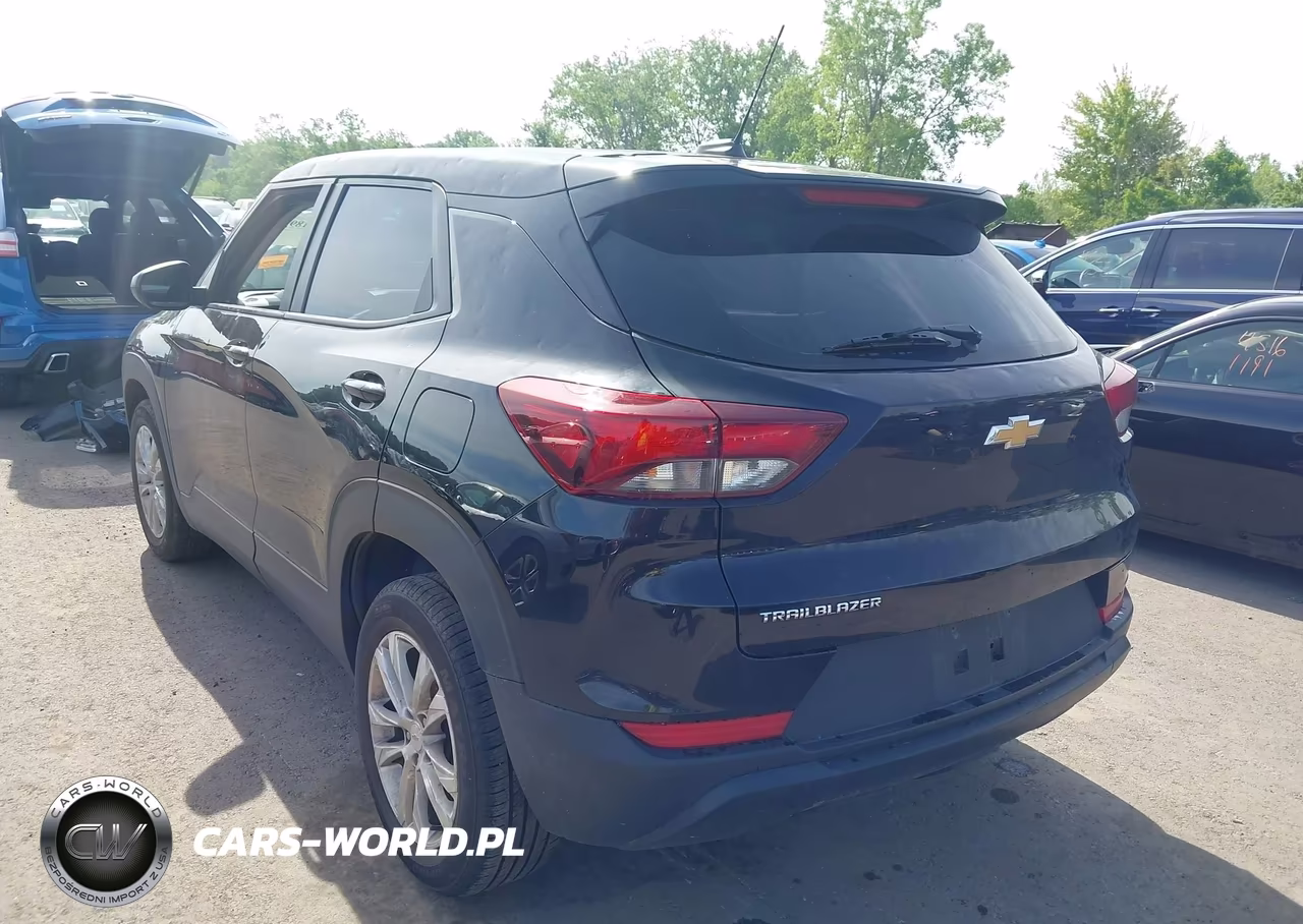 2021 Chevrolet Trailblazer Fwd Ls VIN:KL79MMS23MB127351 - 3