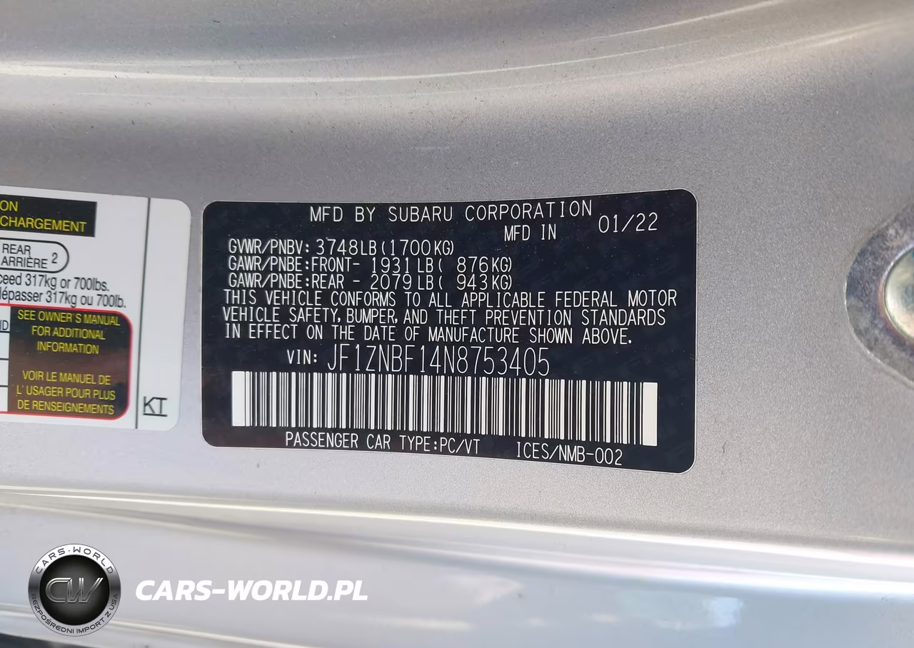2022 Toyota Gr86 Premium VIN:JF1ZNBF14N8753405 - 9
