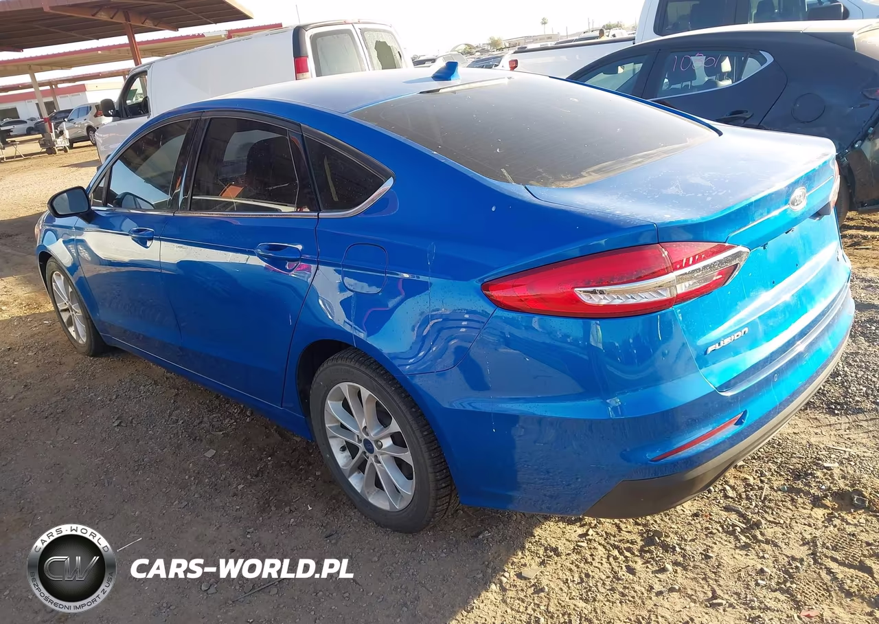 2019 Ford Fusion Se VIN:3FA6P0HD3KR276601 - 3