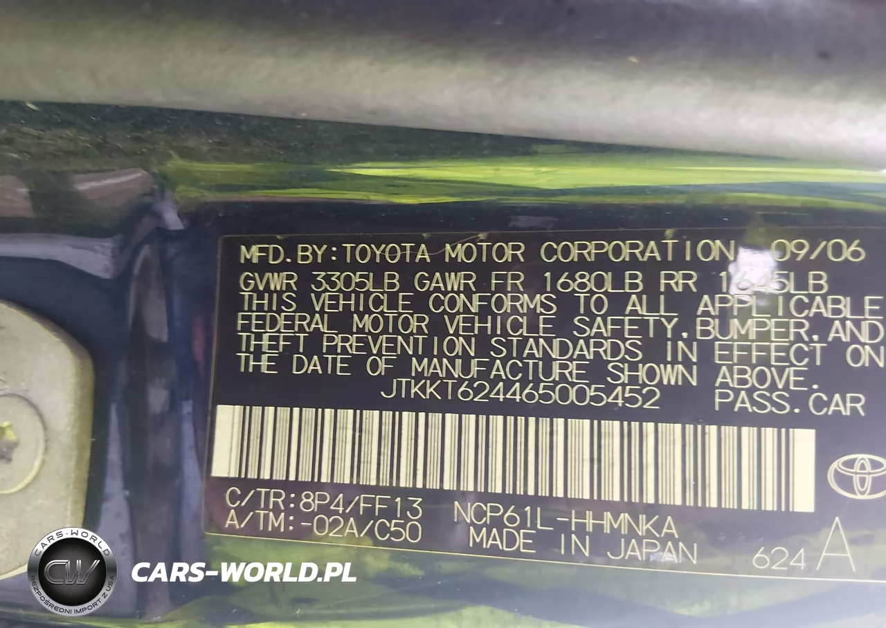 2006 Scion Xa VIN:JTKKT624465005452 - 9