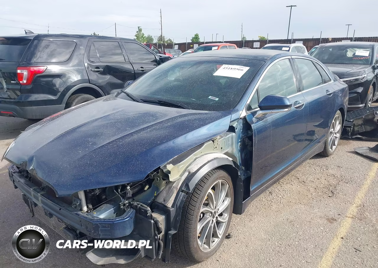 2017 Lincoln Mkz Reserve VIN:3LN6L5FC9HR629473 - 2