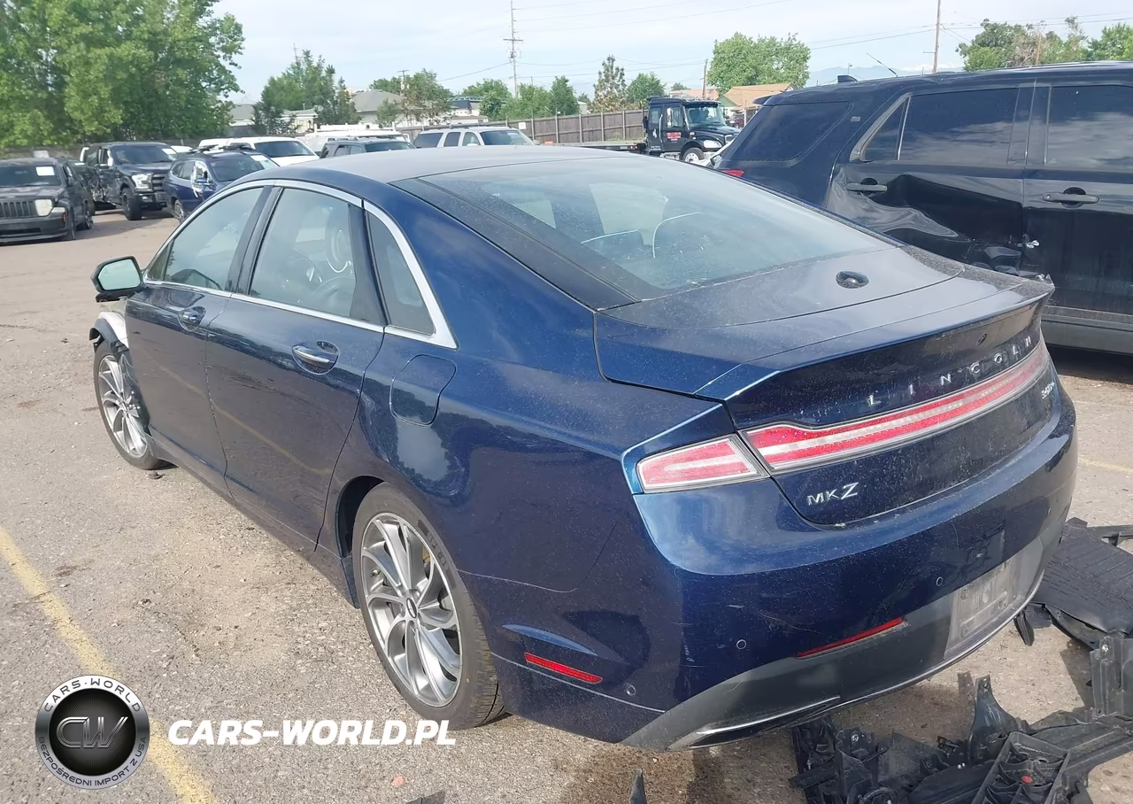 2017 Lincoln Mkz Reserve VIN:3LN6L5FC9HR629473 - 3