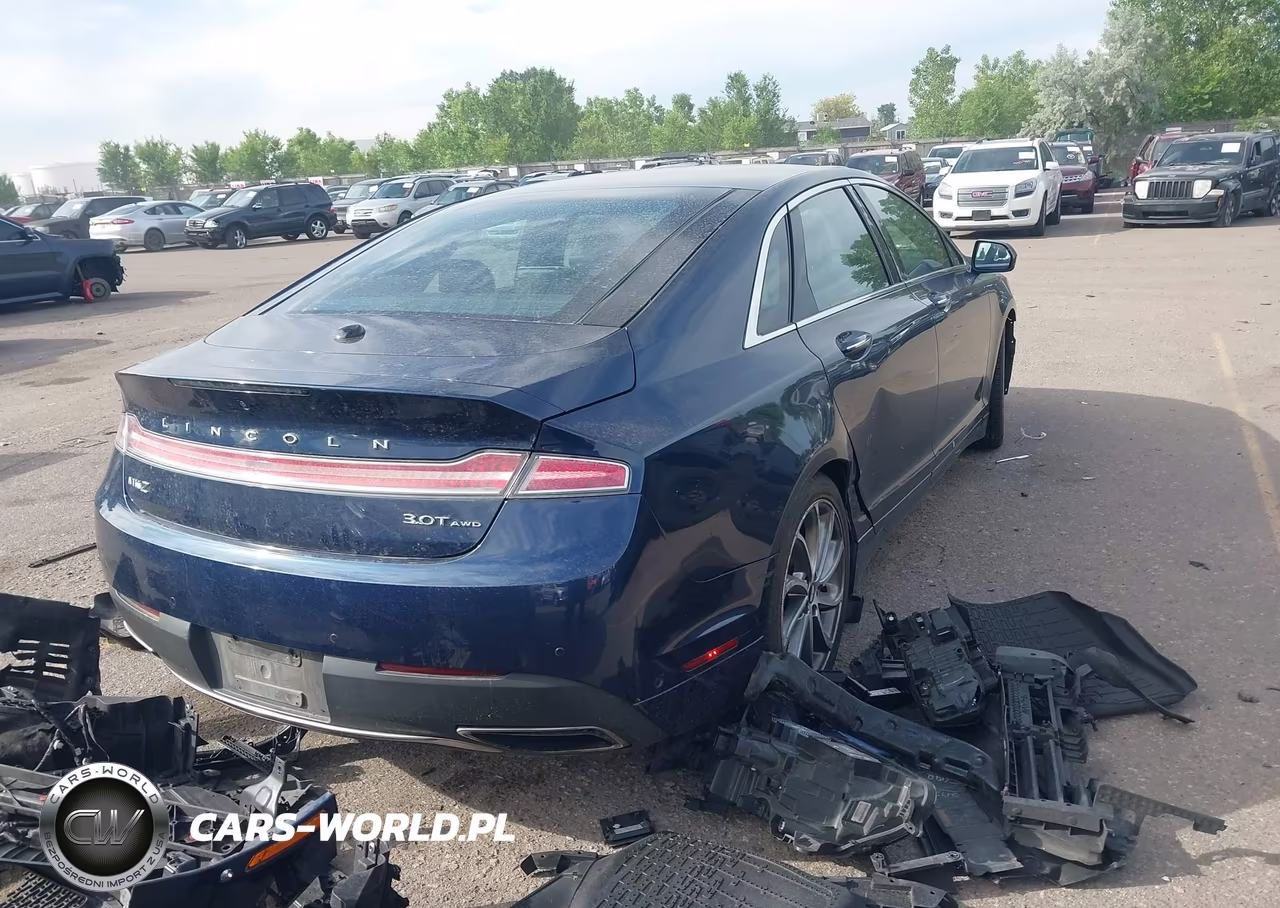2017 Lincoln Mkz Reserve VIN:3LN6L5FC9HR629473 - 4
