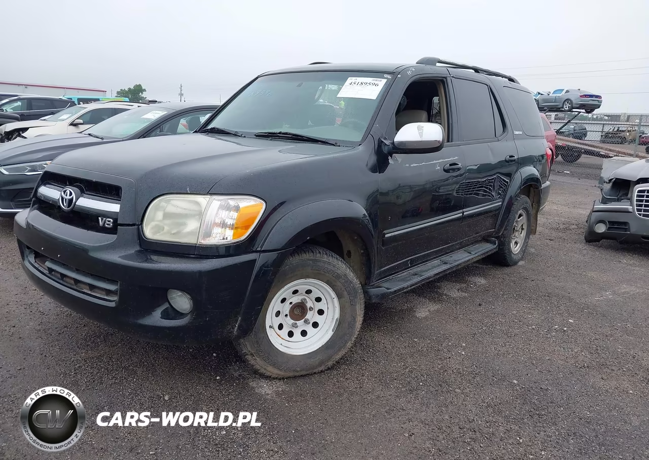2007 Toyota Sequoia Limited V8 VIN:5TDZT38A67S295755 - 2