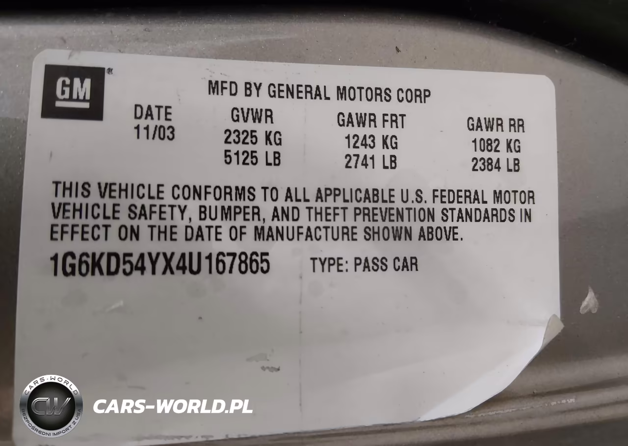 2004 Cadillac Deville Standard VIN:1G6KD54YX4U167865 - 9