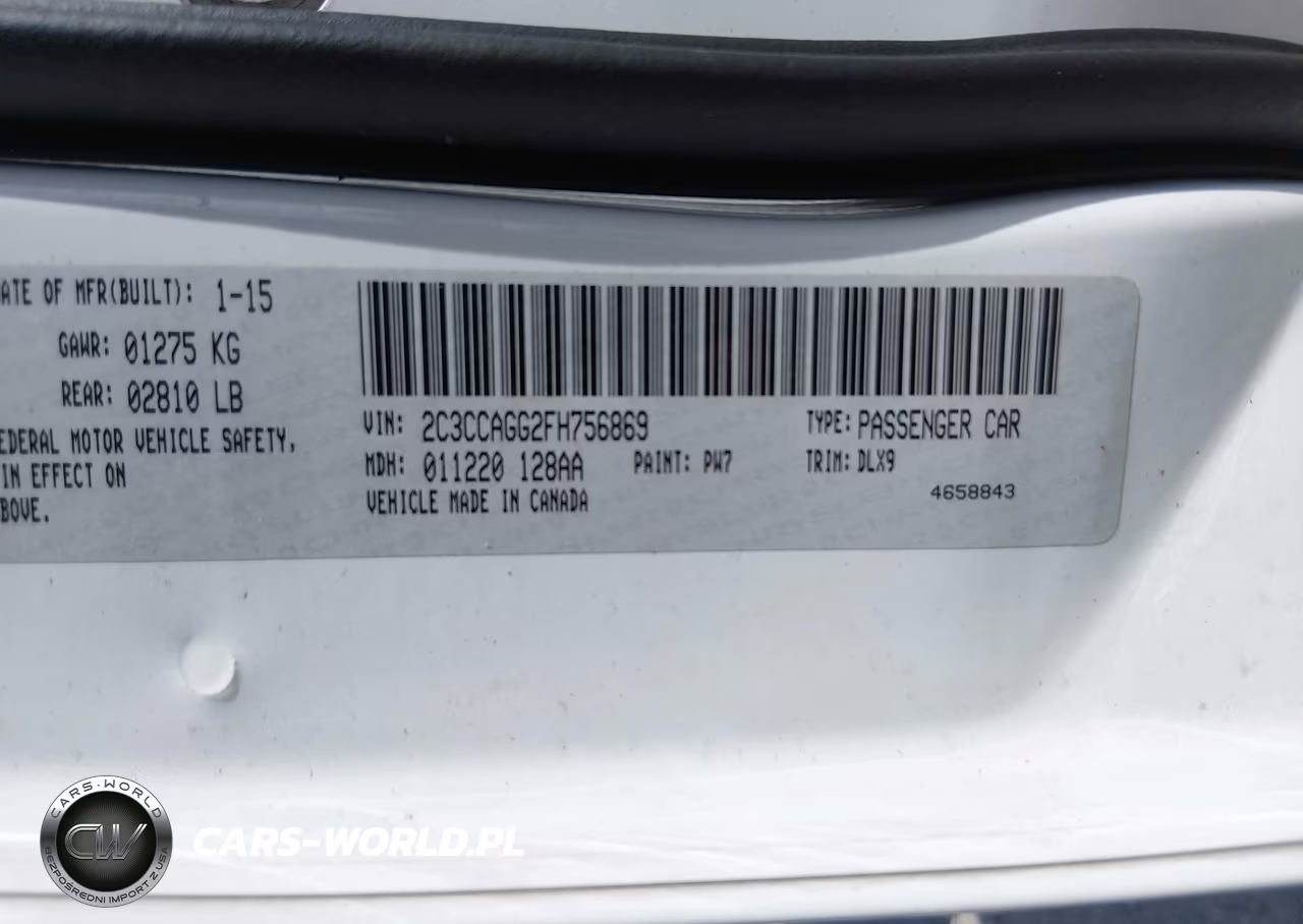 2015 Chrysler 300 300S VIN:2C3CCAGG2FH756869 - 9