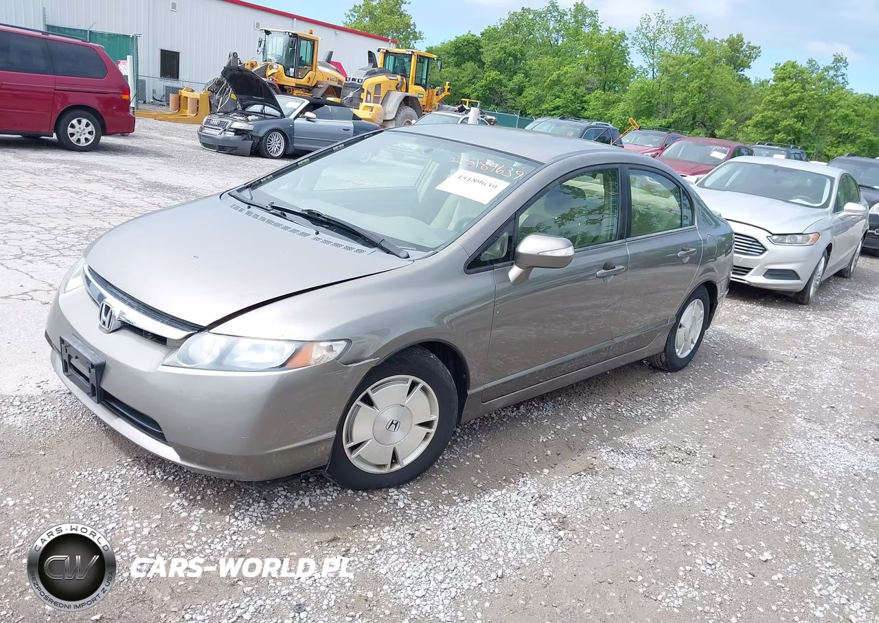 2007 Honda Civic Hybrid VIN:JHMFA362X7S005348 - 2