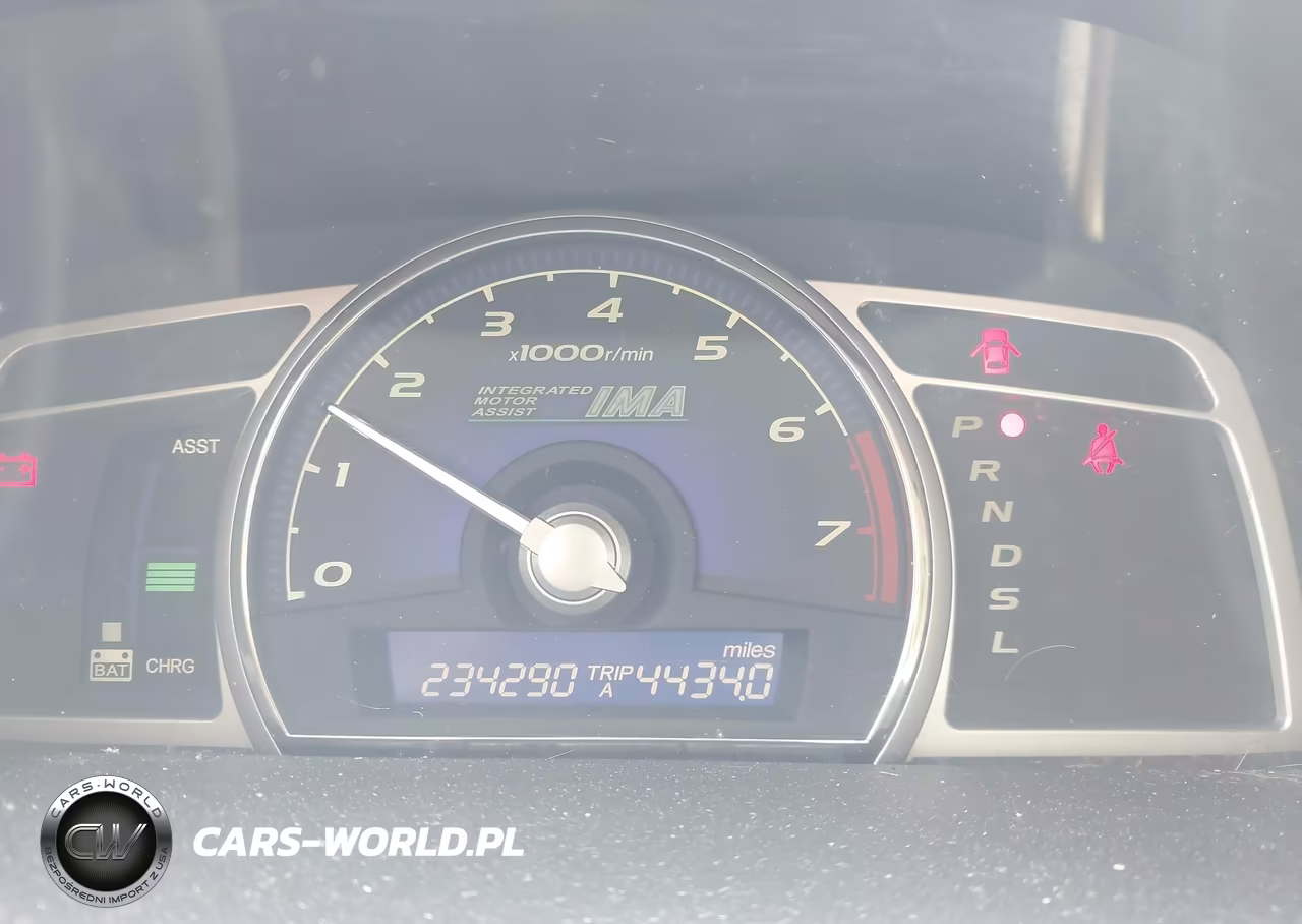 2007 Honda Civic Hybrid VIN:JHMFA362X7S005348 - 7