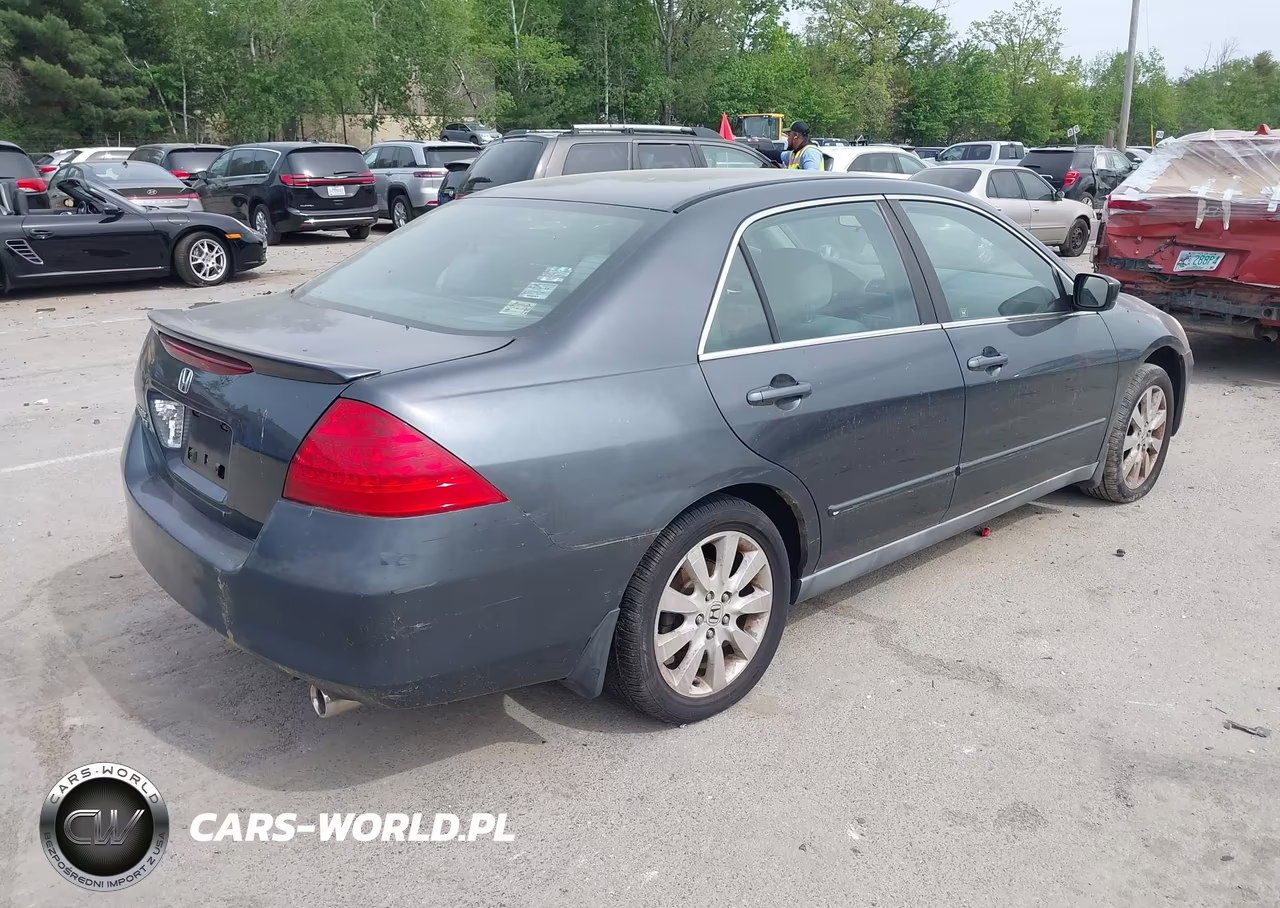 2007 Honda Accord 3.0 Se VIN:1HGCM66497A005718 - 4
