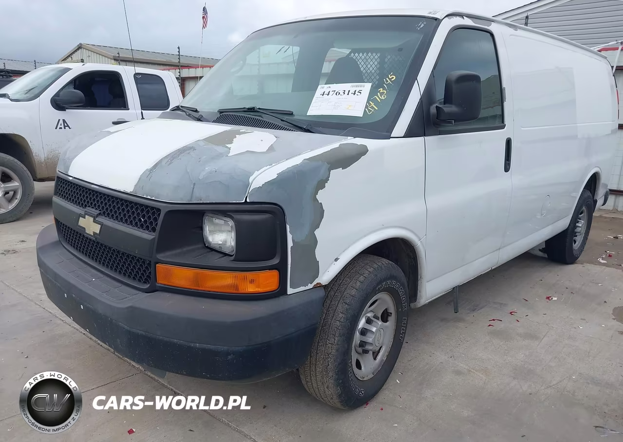 2010 Chevrolet Express 2500 Work Van VIN:1GCZGFBA0A1151542 - 2