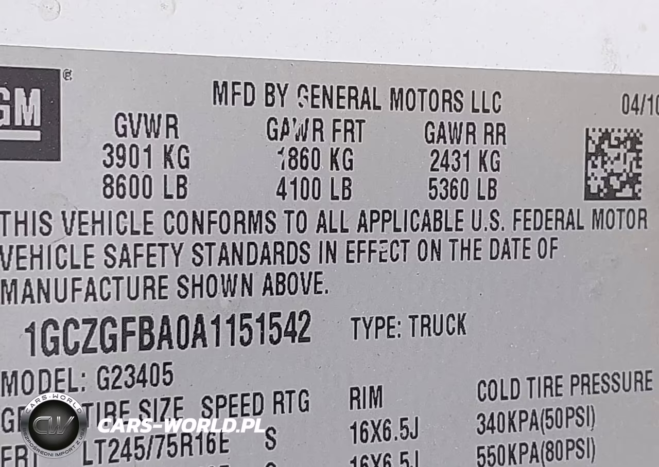2010 Chevrolet Express 2500 Work Van VIN:1GCZGFBA0A1151542 - 9