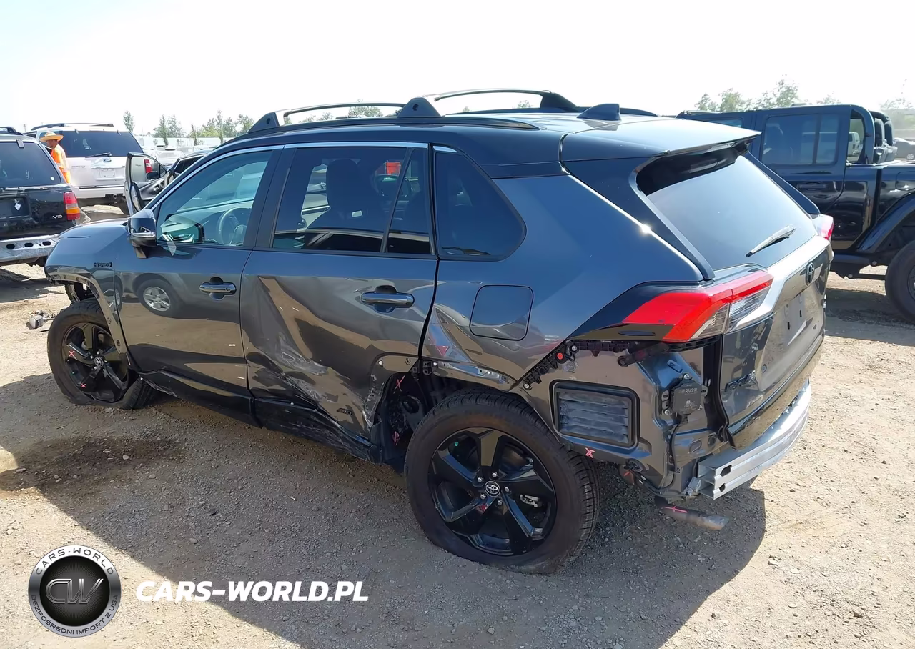 2020 Toyota Rav4 Hybrid Xse VIN:2T3EWRFV6LW073157 - 3