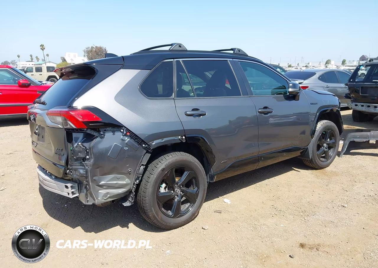 2020 Toyota Rav4 Hybrid Xse VIN:2T3EWRFV6LW073157 - 4