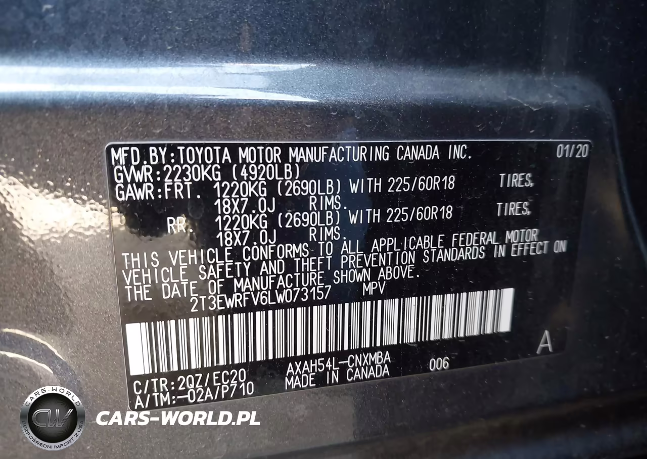 2020 Toyota Rav4 Hybrid Xse VIN:2T3EWRFV6LW073157 - 9
