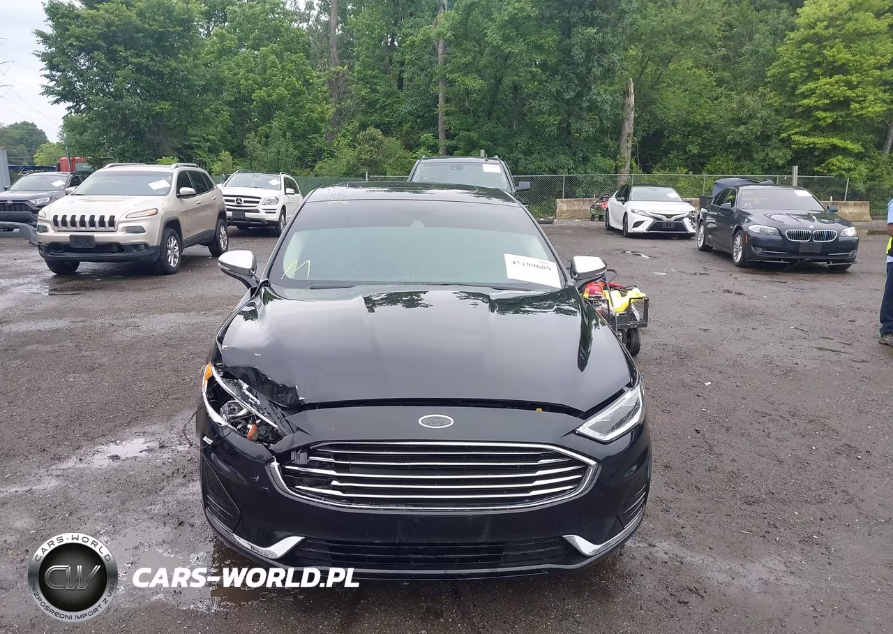 2019 Ford Fusion Sel VIN:3FA6P0CD9KR150024 - 12