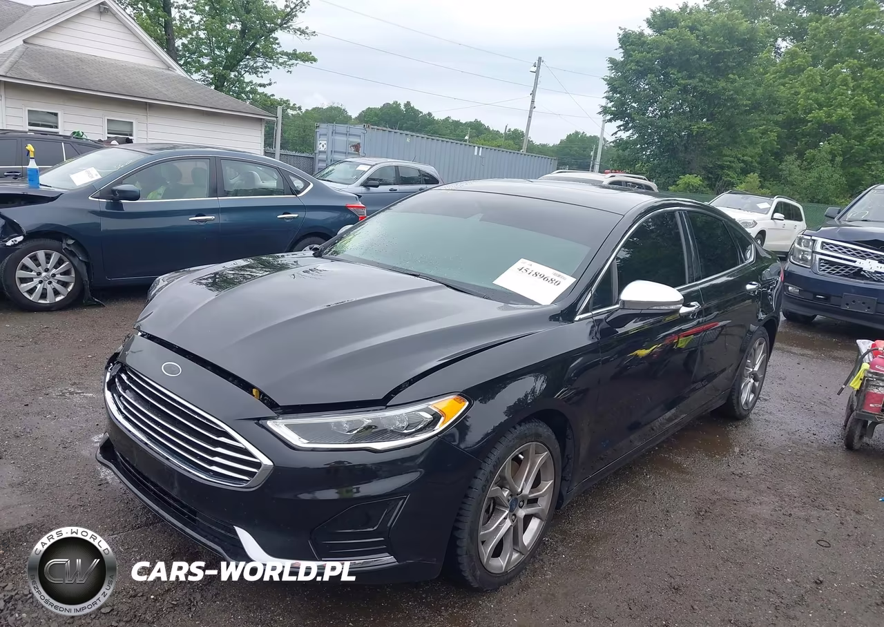 2019 Ford Fusion Sel VIN:3FA6P0CD9KR150024 - 2