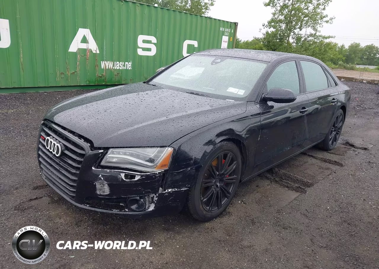 2013 Audi A8 L 4.0T VIN:WAUR2AFD1DN028574 - 2