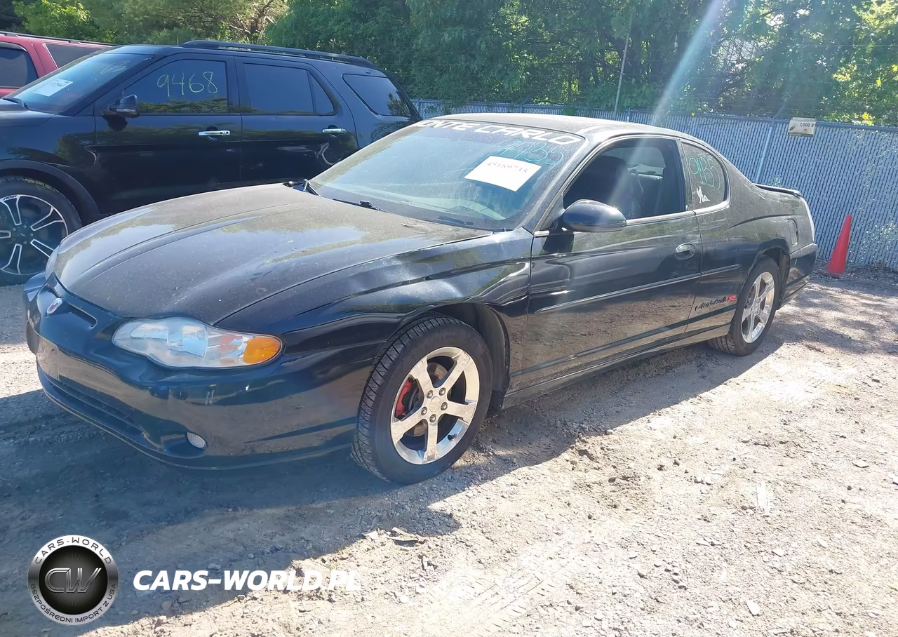 2002 Chevrolet Monte Carlo Ss VIN:2G1WX15K429304553 - 2