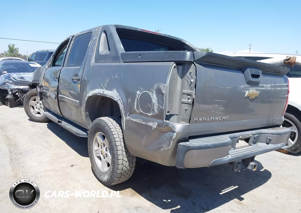 2007 Chevrolet Avalanche 1500 Ls VIN:3GNEC12J87G191320 - 3
