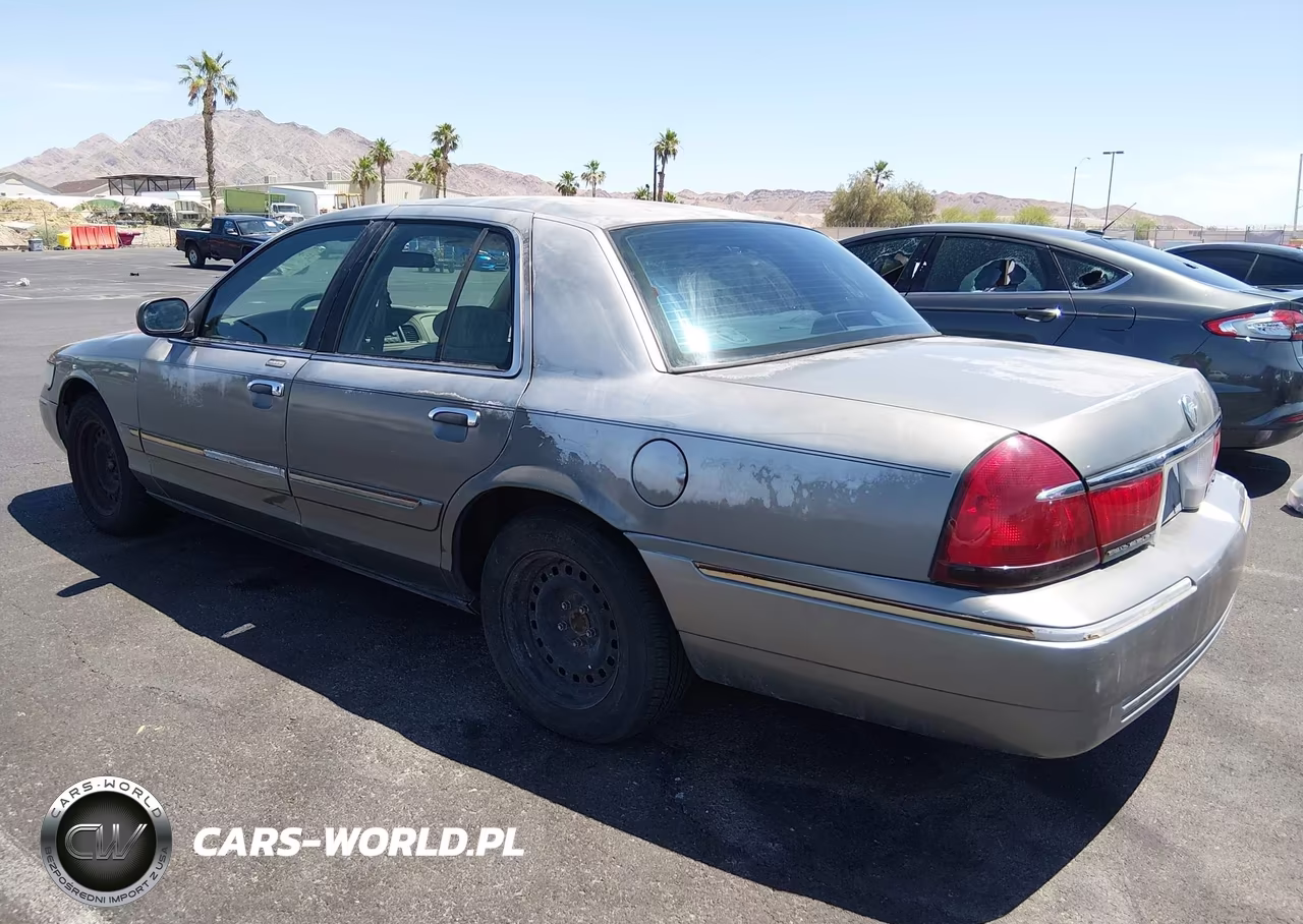 2000 Mercury Grand Marquis Gs VIN:2MEFM74W0YX607257 - 3