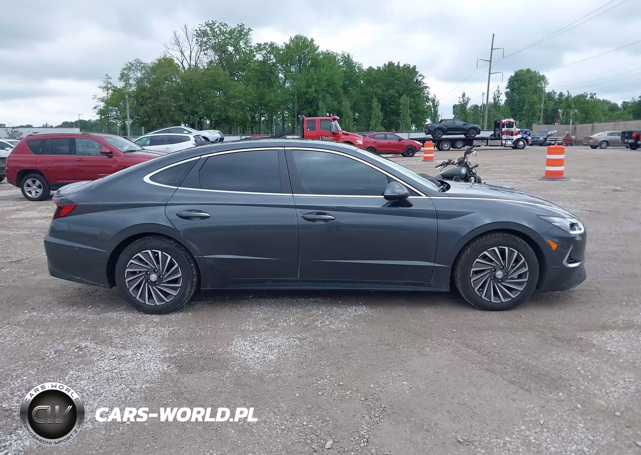 2023 Hyundai Sonata Hybrid Sel VIN:KMHL34JJ8PA083762 - 13