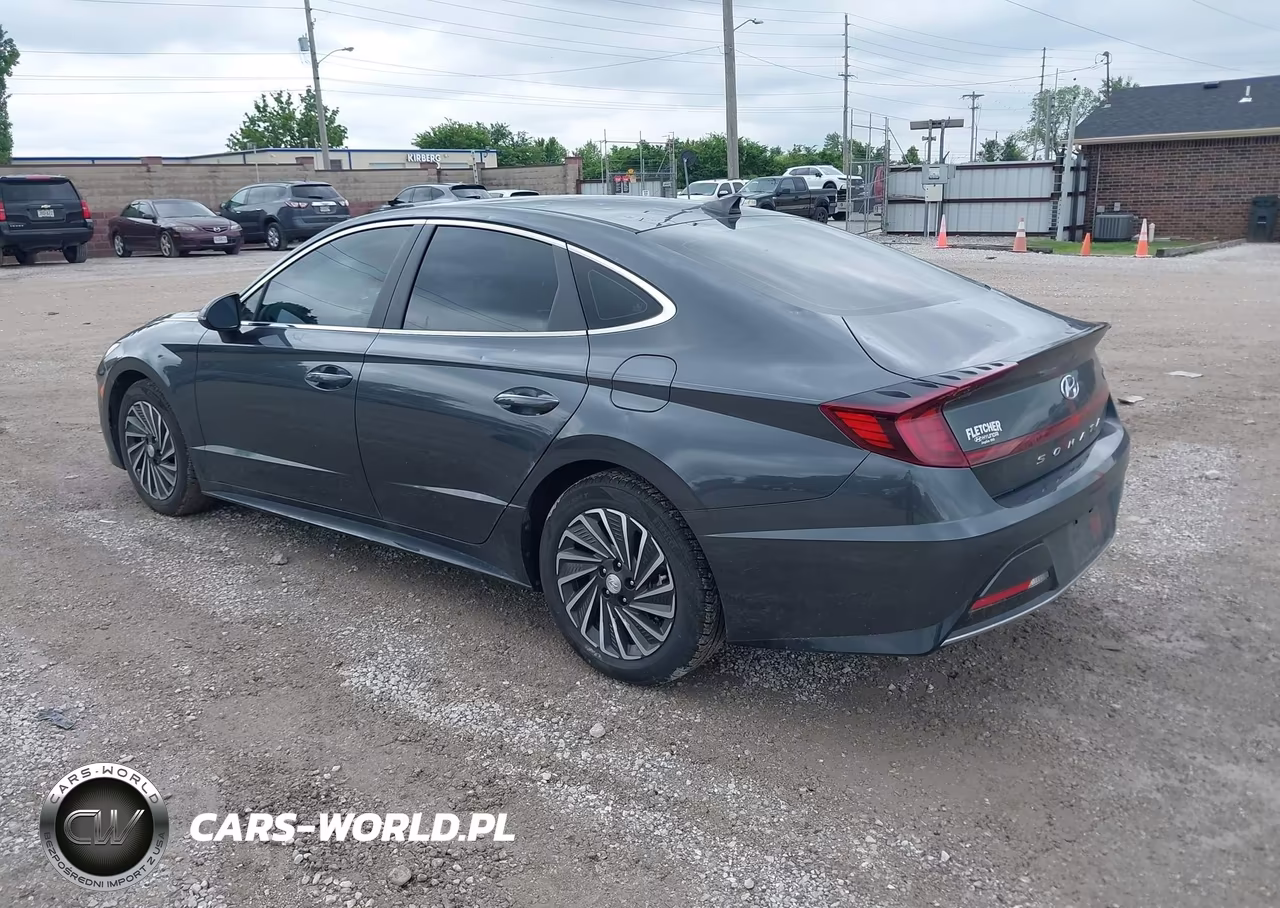 2023 Hyundai Sonata Hybrid Sel VIN:KMHL34JJ8PA083762 - 3