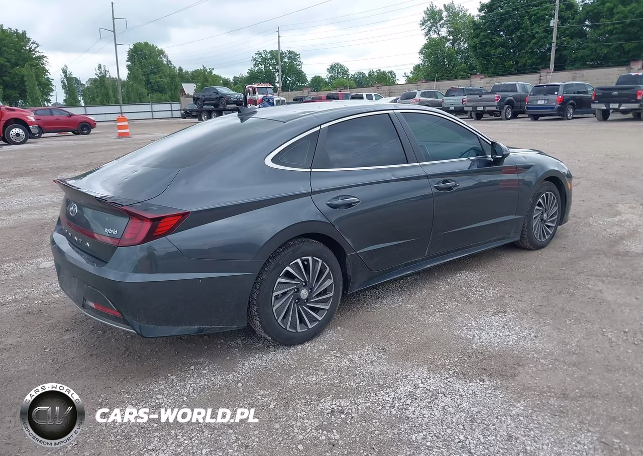 2023 Hyundai Sonata Hybrid Sel VIN:KMHL34JJ8PA083762 - 4