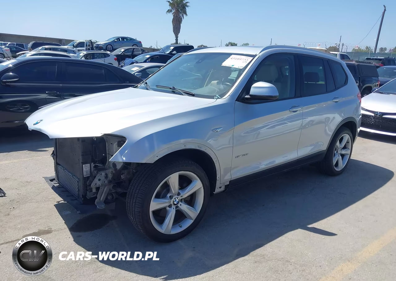 2017 BMW X3 Sdrive28I VIN:5UXWZ7C38H0V92658 - 2