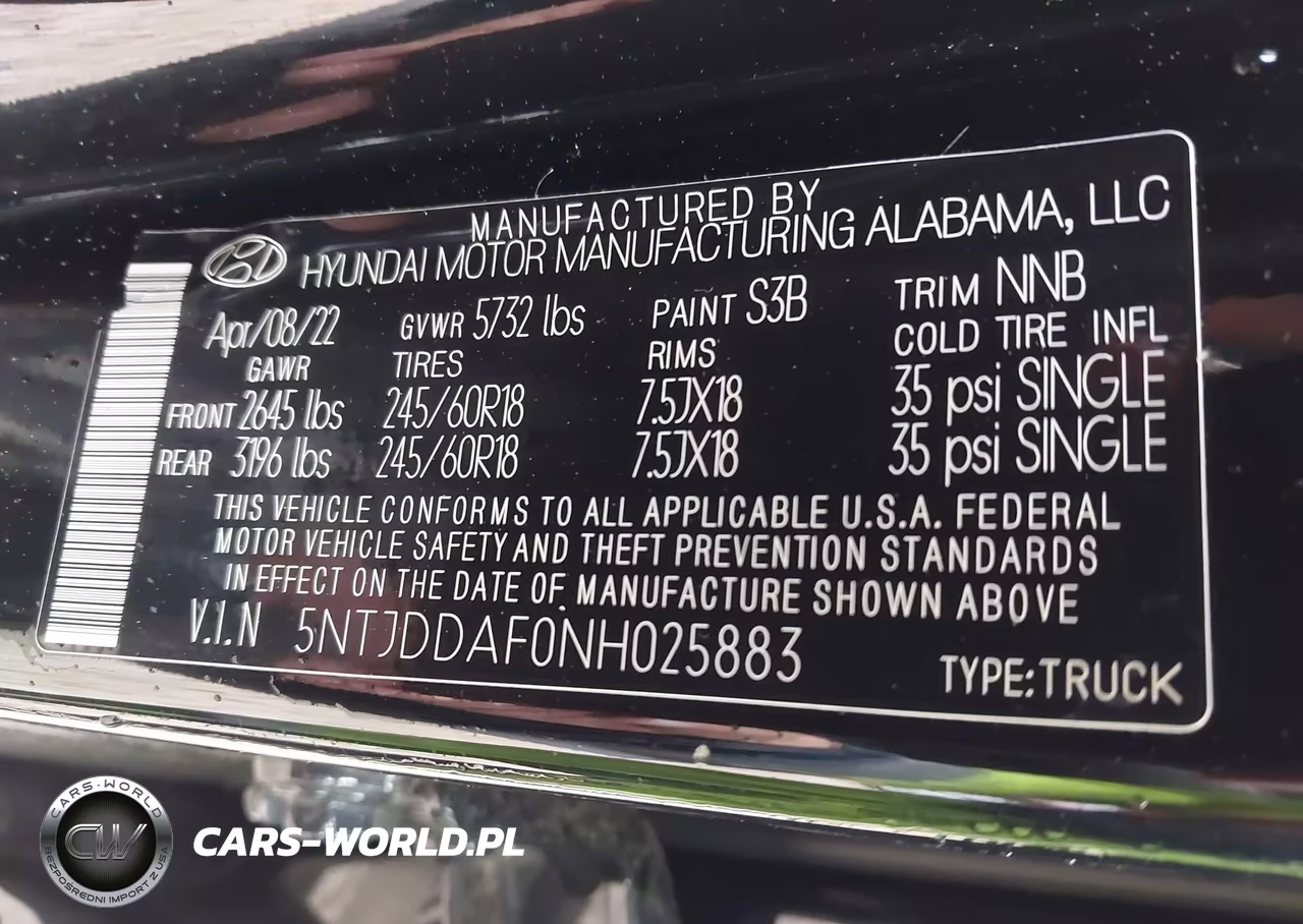 2022 Hyundai Santa Cruz Sel Premium VIN:5NTJDDAF0NH025883 - 9
