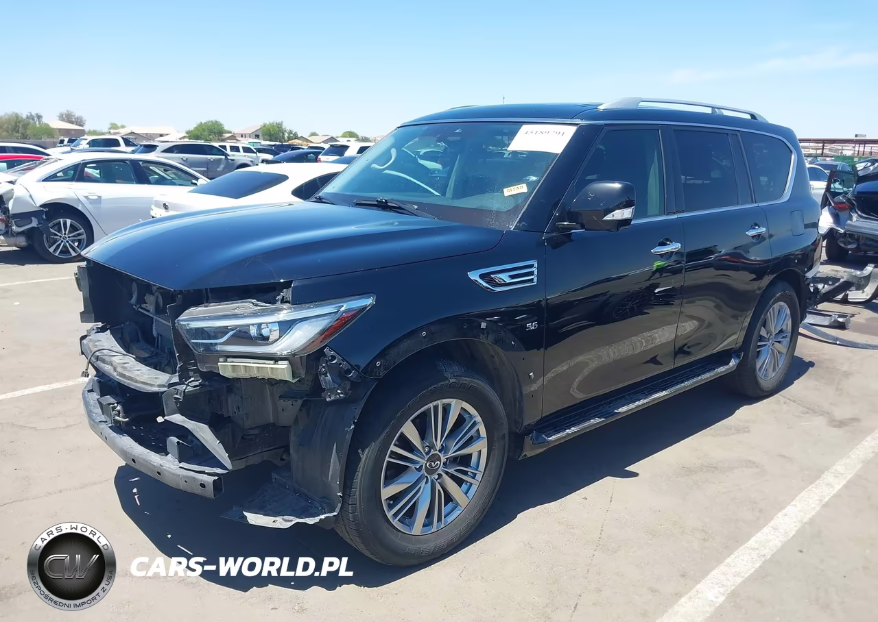 2020 Infiniti Qx80 Luxe VIN:JN8AZ2NF5L9705433 - 2