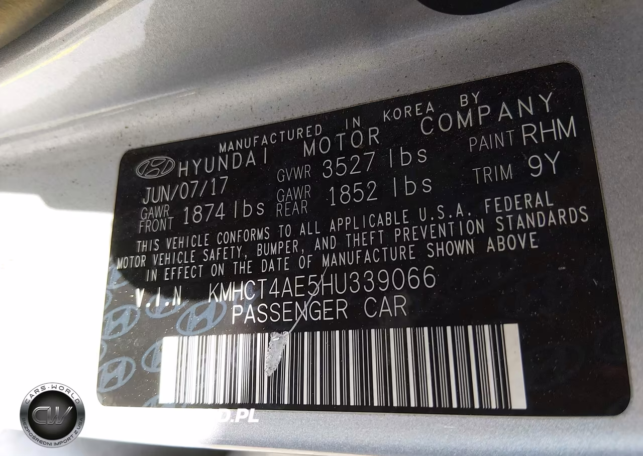 2017 Hyundai Accent Se VIN:KMHCT4AE5HU339066 - 9