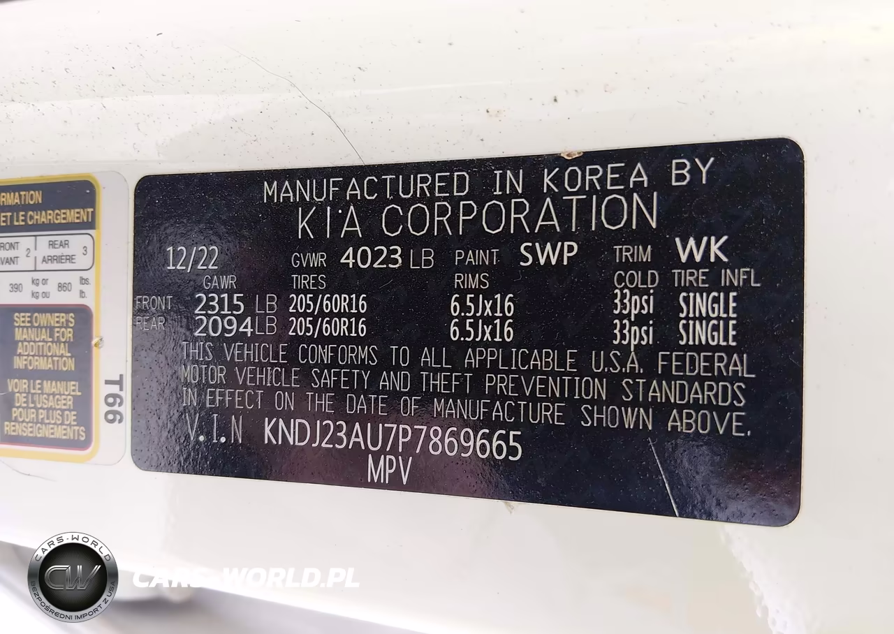 2023 Kia Soul Lx VIN:KNDJ23AU7P7869665 - 9
