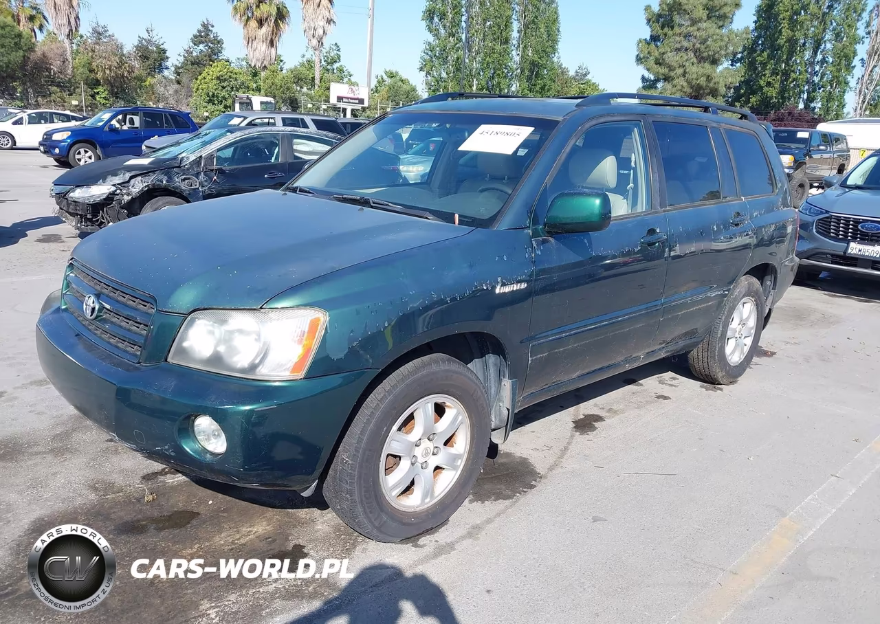 2003 Toyota Highlander Limited V6 VIN:JTEGF21A830110925 - 2