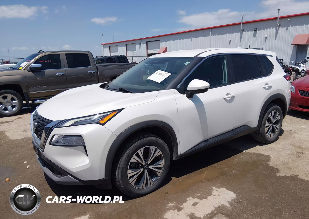 2022 Nissan Rogue Sv Fwd VIN:5N1BT3BA0NC733562 - 2