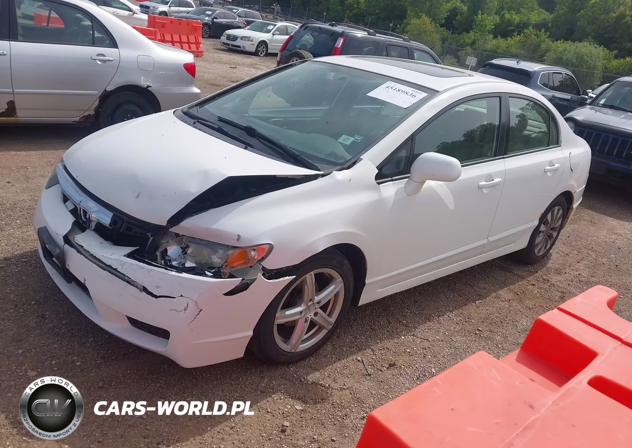 2010 Honda Civic Ex-L VIN:2HGFA1F97AH523307 - 2